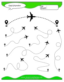 Çizgi Çalışma Sayfaları